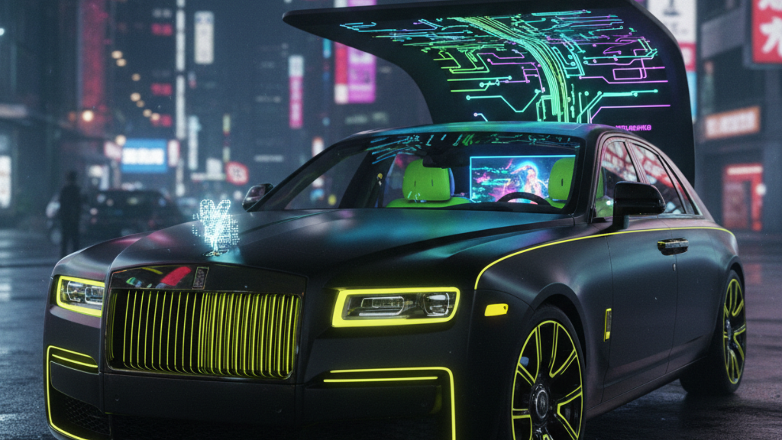 Dünyanın En Lüks Oyun Odası: Rolls-Royce Black Badge Ghost Gamer Tanıtıldı!